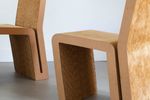 2 Very Nice Easy Edges Cardboard Side Chairs By Frank Gehry For Vitra