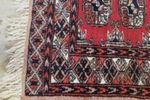 Tl03 Perzisch Kleed Tapijt 126/77 Klassieke Print In Rood