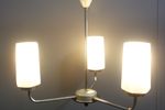 Pendant Lamp With Three Opaline Glass Shades