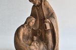 Beeld Van Heilige Maria Met Kind