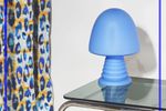 Peill & Putzler, Mushroom Table Lamp, Blue, Satinated Glass