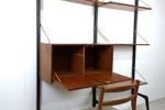 Vintage Wandmeubel Wandsysteem Louis Van Teeffelen  | Boekenkast