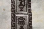 Retro Vintage Wandkleedje Kruiken Bruin Crème 99/42