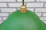 Vintage Groene Glazen Hanglamp