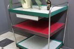 1960S Metal Serving Trolley