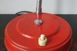 Vintage Knalrode Metalen Bureaulamp | Jaren ‘60 - Gooseneck