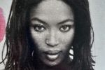 Bruno Bisang - Original Exposition Poster With Model Naomi Campbell