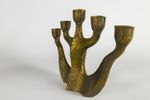Brutalist - Horst Dalbeck - Brons - Kandelaar - Duitsland - 1950-1970