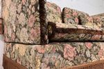 Vintage Gebloemde Tweezit / Zetel / Sofa