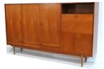 Groot Vintage Teakhouten Highboard / Hoog Dressoir Jaren '60