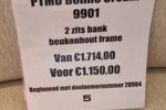 2 Zits Bank Wij Ruimen Op Op Is Op €565.00 Korting