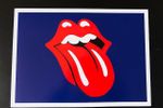 Three Photo'S Rolling Stones Logo 'Tongue And Lip'