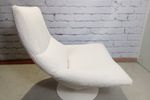Swivel Lounge Chair Reupholstered. 1960’S