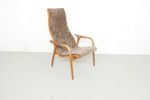 Lamino Lounge Chair | Sahara Skin | Swedese | Yngve Ekström | Gerestaureerd