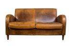 Art Deco Dutch Sheepskin Sofa
