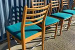 Vintage Eetkamerstoelen Stoel 6 Stuks
