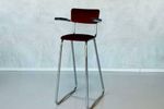 Gispen Werkstoel Vintage Atelierstoel Jaren 30/40 Hoge Stoel