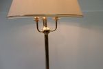 Vintage Vloerlamp Lamp Hollywoodregency Jaren 90 Goud Kleur