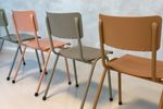 Retro Eettafelstoelen Nieuw Pastel Taupe Stoelen Prijs P/St