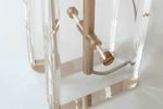 Rg19 -Hollywood Regency Style Tafellampen – Perspex – Plexiglas -Pps