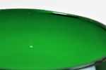 Grote Vintage Groene Glazen ‘Brandy Glass’ Vaas Beker Mond Geblazen 26Cm