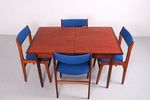 Vintage Teak Verlengbare Eettafel, 1960'S