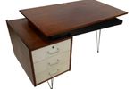 Vintage Pastoe Bureau Cees Braakman Jaren 60 Teak Fineer