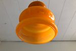 Hanglampje Oranje Glas