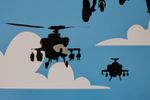Banksy 'Happy Choppers'