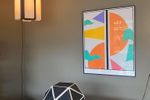 Vintage Mendini Litho 1990 Italië Memphis Eighties