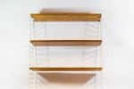 Nisse Strinning Wall Cabinet | Midcentury Modern Design | 4 Shelves | Vintage 60'S
