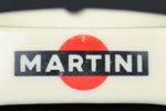 Vintage Driehoekige Martini Asbak Reclame Frankrijk Jaren 70 Mancave