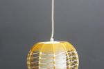 Yellow And White Pendant Lamp Eastern Germany 1960S