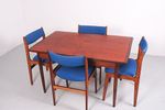Vintage Teak Verlengbare Eettafel, 1960'S