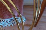 Jaren ’70 Thonet-Stijl Schommelstoel Met Metalen Frame