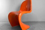 Oranje Verner Panton Design Stoel Herman Miller Fehlbaum 1971 - Tnc3