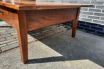 Prachtige Salon Tafel Massief Hout
