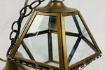 Antiek Koperen Hanglampje