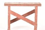 Antiek Klein Krukje | Vintage Brocante Bankje Bruin