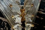 Vintage Venini Novaresi Style Murano Wandlamp 24K
