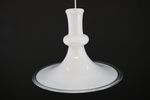 Opal Glass Pendant Lamp Designed By Michael Bang For Holmegaard, Model Etude - Denmark 1980