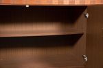 Vintage Walnoot Gerenoveerd Dressoir, Midcentury Sideboard