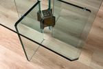 Midcentury Design Glazen Salon/Bijzet Tafel Peter Ghyczy T09