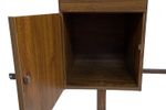 Vintage Bureau Werkplek Jaren 60 Walnoot Fineer Design