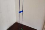 Colorful Desk Lamp Vintage Memphis Style.