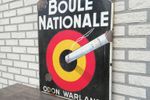 Emaille Bord Boule Nationale, 1935