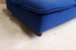 70'S Vintage Artifort Lounge Bank Blauw Bankje Design