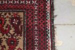 Tm31 Vintage Perzisch Tapijtje Rood Camel Beige 98/57