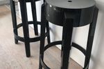 Barkrukken Zwart Charles Ghost By Kartell Prijs/Set