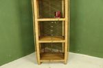 Vintage Bohemian Rotan Boogkast